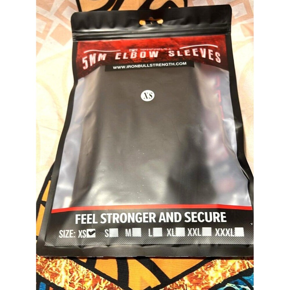 IRONBULL Strength 5mm Elbow Sleeves β Size XS β New in Package